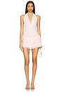 view 1 of 4 Prim Dress in Amaranth Pink