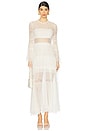 view 1 of 3 Rosney Dress in Ivory