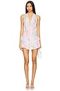 view 1 of 3 Prim Dress in Turquoise Paradise