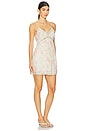 view 2 of 3 Docila Dress in White Peach