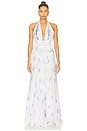 view 1 of 3 Lilah Dress in Victorian Blue