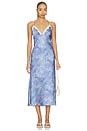 view 1 of 3 Evania Dress in Sapphire Haze