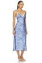 view 2 of 3 Evania Dress in Sapphire Haze