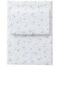 view 1 of 1 King Garden Bow Printed Sheet Set 2 Pillow Cases in Atlantic Shore