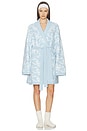 view 2 of 4 Teddy Indie Robe in Blue Moon