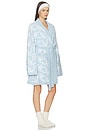 view 3 of 4 Teddy Indie Robe in Blue Moon