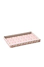 view 1 of 2 Evaline Tray in Strawberry Macaroon