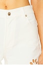 view 6 of 6 Carolette Jeans in Optic White