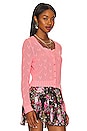 view 2 of 4 Venice Cardigan in Pink Soiree