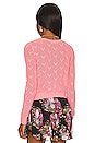 view 3 of 4 Venice Cardigan in Pink Soiree