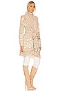view 3 of 4 MANTEAU LARGE WYATT in Cream Confetti