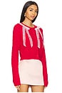 view 2 of 4 Cupid Cardigan in Cherry Bomb