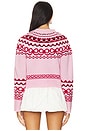 view 3 of 4 Shantae Cardigan in Cherry Jubilee