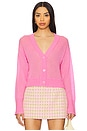 view 1 of 4 Lawrence Cardigan in Sunset Pink