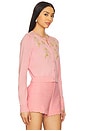 view 2 of 5 Nadima Cardigan in Amaranth Pink