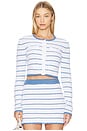 view 1 of 5 Lamiya Cardigan in Maritime Stripes