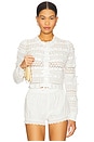 view 1 of 5 Roselline Cardigan in Daylight White
