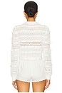 view 3 of 5 Roselline Cardigan in Daylight White