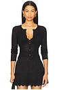 view 1 of 4 Gretta Cardigan in Black