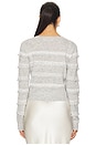 view 4 of 5 Claralise Cardigan in Pale Grey Melange