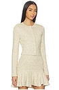 view 3 of 6 Ferra Cardigan in Honey Gold