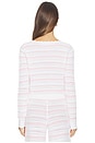 view 3 of 5 GILET DESSA in Marbella Stripe