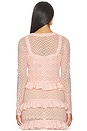 view 4 of 4 Galle Cardigan in Parlor Rose