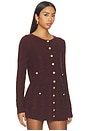 view 2 of 4 Eugenie Cardigan in Cinnabar