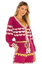 view 2 of 4 Buena Cropped Cardigan in Warm Heart