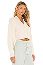 view 2 of 4 Avignon Cropped Cardigan in Cream