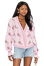 view 1 of 4 Boscom Cardigan in First Blush Pink Multi