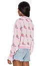 view 3 of 4 Boscom Cardigan in First Blush Pink Multi