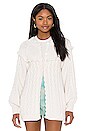 view 2 of 5 Lake Boyfriend Cardigan in Antique White