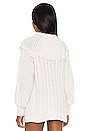 view 4 of 5 Lake Boyfriend Cardigan in Antique White