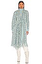 view 2 of 4 Avie Duster in Sky Blue Plaid
