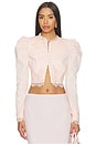 view 1 of 6 Zephira Jacket in Creme Caramel