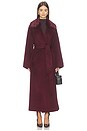 view 1 of 4 Katniss Jacket in Dark Merlot