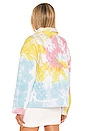 view 3 of 4 Adelade Jacket in Rainbow Radial Tie Dye