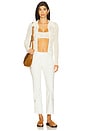 view 6 of 7 Maia Pant in Optic White