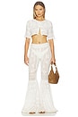 view 5 of 6 Tevla Pant in White