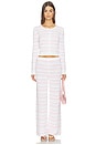 view 5 of 6 CLARABETH 바지 in Marbella Stripe