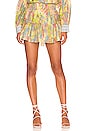 view 1 of 4 Ruffle Mini Skirt in Pastel Fields