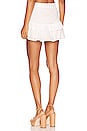view 3 of 4 Effie Mini Skirt in True White