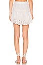 view 3 of 5 Ruffle Mini Skirt in White