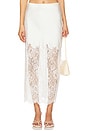 view 1 of 6 Ilene Skirt in Sugar Buff