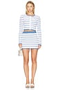 view 5 of 6 Willette Skirt in Maritime Stripes