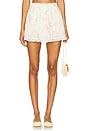view 1 of 6 Amrina Skirt in White Peach
