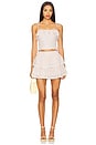view 5 of 6 Ruffle Mini Skirt in Angel Pink