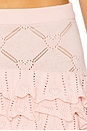 view 6 of 6 Kalliope Skirt in Velour Pink