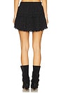 view 4 of 6 Ruffle Mini Skirt in Black